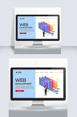 PSD格式電腦科技廣告設計圖片素材_模板下載-VIP素材