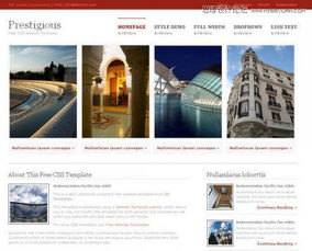 50個高品質(zhì)免費HTML5與CSS3網(wǎng)頁模板 網(wǎng)頁設(shè)計與開發(fā)實用資源